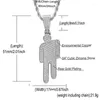 Colares de pingentes colar blohsh para homens fãs de aço inoxidável Gift Punk Hiphop Jóias coreanas de moda1774482