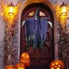 Partydekoration Halloween Hängendes Skelett Geister gruseliger Gürtelhut Innen- und Außen-Spukhaus-Requisiten 220908