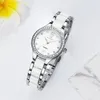 New Women Wristwatches Temperament Designers Diamond Quartz Watches Stainless Steel Ceramics Band Waterproof Wristwatch Rose Gold Black for Lady Quality High