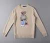 Hith Quality Designer Men Sweater Polos Pullover Bear Crewneck knated Long Long Longed Densy Printed Mens XL XXL