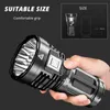 8LED Super Super Bright Flight Flashlight LED المصباح المصباح القابل لإعادة شحنها 4 أوضاع في الهواء الطلق مغامرة 3 في 1 مصباح يدوي J220713