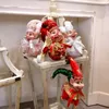 Рождественские украшения эльф -плюшевые куклы клоуны игрушки с украшениями дерева