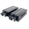 Minsta 1GE1GF -fall Mini Gigabit Fiber Optical Media Converter 10/100/1000Mbps singlemode singelefiber SC