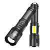 XHP100 COB 9-Core LED-ficklampa PowerBank Function Torch USB-uppladdningsbar 18650 26650 Battery Zoomable XHP70.2 Aluminium Lantern J220713