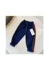 2022 Baby Designer Pants Jeans baby Clothe With Letters Webbing Casual Pockets Fashion Pant Spring Autumn And Winter 90150CM6241222