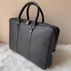 2019 New Luxury Men Counder Conder Counter Brown Leather Leather Designer Handbag Business Men Laptop Messenger Bag 3Color266V