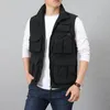 Men's Vests Men's Clothing Tactical Work Wear Men Coat Camping Cardigan Jackets Bomber Male Vest Clothes Windbreak Man Military Coats