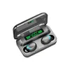 ワイヤレスヘッドフォン5C 5.0イヤホンイヤホンTWS Bluetooth2200MAH充電ボックス付きマイクスポーツウォータープルーフヘッドセット