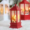 Andere Event -Party liefert Weihnachtsspielzeug Vorräte Mini Weihnachtsdekoration Hängende Requisite LED Candles Halloween Light Santa Claus Snowman Lantern Flame Lamp Home
