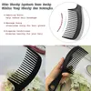 Brosses à cheveux Peigne à dents larges pour bouclés humides secs naturels noirs longs courts démêlants femmes hommes ou enfants conception de courbe intérieure Nice Lulubaby am7sn