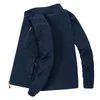 Herrjackor 5xl plus vinterutkl￤der tjock varm fleece parkas coat v￥r casual outfits Tactical Army 220908