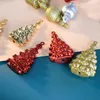 Autres fournitures de fête d'événement 6pcs boules de Noël ornements arbre de Noël assorti en plastique étoile flocon de neige cadeau ornements suspendus pour la décoration d'arbre de Noël 220908