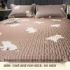 Battaniyeler Tayland lateks üç parçalı yaz uyku mat 1.5 buz ipek 1.8m yatak yıkanabilir battaniye