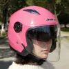 JIEKAI 512 دراجة نارية للرجال نساء دراجة كهربائية دراجة مزدوجة أقنعة SCOOTER CASCOS Motor Moto Bike Helmets27465642716