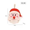 Christmas Decorations LED Light 3 Styles Santa Claus Elk Snowman Xmas Tree Decor Noel Restaurant Window Display Merry Home