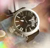 Relojes de cuarzo de gran diseño Retro de alta calidad para hombre, caja de acero inoxidable, reloj de pulsera con correa de goma a la moda resistente al agua