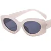 Lunettes de soleil mode unisexe couleur gelée lunettes de soleil œil de chat Adumbral lunettes anti-UV monture surdimensionnée lunettes simplicité ornementale