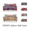 Chaves de cadeira Mandala Sofá elástico para sala de estar esticada bohemian não escorregadio protetor de capa de capa 1 2 3 4 lugares 220906