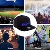 Beralar Bluetooth Led Sign Beyzbol Şapkası Street Dans Partisi Yürüyüş Gecesi Çalışıyor Balıkçılık Yüksek Kaliteli Konforlu Yenilik Kapağı JL