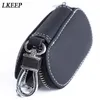 Car Key Wallets Leather Key Holder Housekeeper Keys Organizer Keychain Covers Zipper Key's Case Bag Men/Women Unisex Pouch Purse