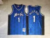 Maillot de basket-ball pour hommes, Tracy McGrady, le Swing Man, maillots cousus et brodés