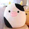 Cute Soft Fat 35CM Unicorn Dinosaur Pig Cow Plush Stuffed Office Nap Pillow Cushion Kids toy 84