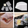 Gift Wrap Gift Wrap Pcs Self Adhesive Candy Bag Cookie Bags Self-Adhesive Sealing Polka Dot Clear Plastic Party For Cookiegift Drop D Dh3Kx