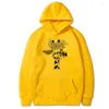 Womens Hoodies Men and Women Fleece Oversized Crewneck Sweatshirt Fall Giraffe Flower Long-sleeved Hooded