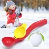 Decorações de Natal 1 PCS Plástico Ferramenta de Plástico Snowball Cleip Safety Football Ferli