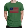 Chemises décontractées pour hommes T-shirt pour hommes Independence DayCasual Basic Tee Tops