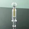 DHL Glass Nector Collector Inner Color Stem Oil Burner Pipe spoon Pipes Novelty smoking accessrioes for bong