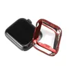 Full Body Case Watchcase Watch Straps Accessories All-inclusive Anti-drop Electroplated TPU Protective Cover for Apple Watch Series 5 6 7 8 Ultra 40 41 44 45 49mm