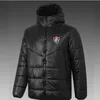 Fluminense FC Men's Down Phoodie Jacket Winter Leisure Sport Coatフルジッパースポーツ屋外暖かいスウェットシャツロゴカスタム