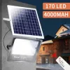 Solar Floodlights Outdoor 44/170 Remote Control Waterproof For Garden Path Street Landscape Spotlight Wall Solar Powered Flood Lamp