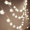 سلاسل عيد الميلاد حفلة مقاومة للماء LED Snowflake Light String