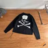 Мужские свитера Лучшее качество Mastermind World Sweater Men 1 1 Broken Hole Skeleton Skull Mastermind Япония Свитера MMJ Женские пуловеры T220906