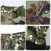 Pontas de camisa de tiro Conjunto de vestido de batalha Tático BDU Combate Crianças Roupas Camuflagem adulta uniforme NO05-030B