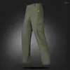 Pantalon d'extérieur pour hommes, polaire imperméable, Camouflage, escalade, tactique, militaire, chasse, randonnée, Ski, Sport, à coque souple, hiver