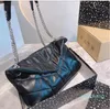 Luxos grifes bolsas de ombro femininas bolsas tiracolo mochila LOULOU bolsas de couro femininas com costura