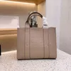 MARC The Tote Bag Designer منقوشات النقش أكياس نساء الجلود الجلدية جميع المتسوق في المباراة حقائب اليد الكتف عالية الجودة 220809