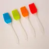 Baking Tools Silicone Bakeware Bread Cook Brushes Pastry Oil BBQ Basting Brush Tool Color Random