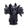 Party Decoration Cute Animal 3 Heads Dog Statue Decorative Figurines Resin Crafts Halloween Ornament Desk Decoration Home Decor Accessories 220908