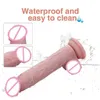 dildo 7/6 pollici Dildo in silicone liquido Soft Realistic Penis Vagina G spot Stimolatore Potente ventosa Giocattoli sessuali per donna Lesbiche Gay 0803