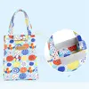 Oxford Cloth Lunch Box Bag Aluminum Foil Thermal Cooler Bento Bag Portable Tote Lunches Bags Outdoor Food Waterproof Picnic Pouch BH7546 TYJ