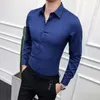 Men's Casual Shirts Chemise Homme Plus Size 7XL 6XL 5XL Business Formal Wear Men Clothing Dress Shirts Slim Fit Casual Tuxedo Office Blouses 220908