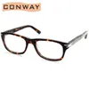 أزياء النظارات الشمسية إطارات Conway Retro Square Gasses Frame Clear Lens Eyeg