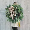 Faux Floral Greenery Christmas Wrinalh Wrinalh Wrinal