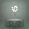 Anhängerlampen moderne LED -Stein Hanglamp Hanging Lampe Affe Küchenküche Kommerzielle Beleuchtung Licht Schlafzimmer Wohnzimmer