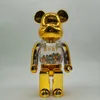 Figuras de brinquedo de ação de novo Bearbrick 400% 28cm Bearbrick My First Baby Figura Blocos de desenhos animados Bear bonecas PVC Street Art Modelos colecionáveis ​​Toys