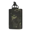 Outdoor Sports Tactical Rackpack Bag Vest Gear Accessory Holder Cartridge Clip Pouch Mag Molle 5.56 Magazine Pouch No11-582